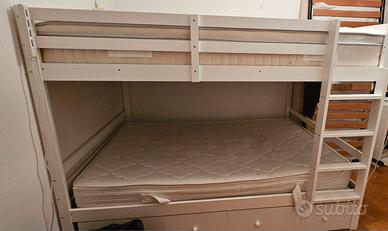 letto a castello una piazza e mezza