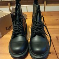 Dr.martens 1460 black,unisex,pelle, taglia 39.