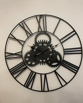 Orologio in metallo stile Industrial