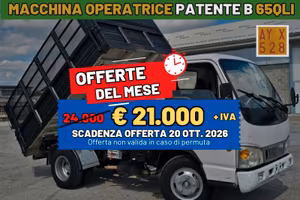 Camion ribaltabile DURSO PATENTE B