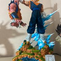 Dragonball statua resina Vegeth vs Buuhan