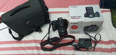 Canon Eos 700d  + 18-55 