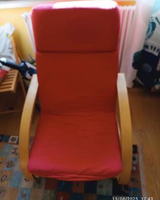 Sedia Poang Ikea (non a dondolo)