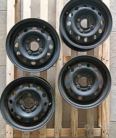 4 cerchi in ferro Ford Ka 13" originali