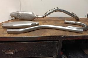 scarico completo per Moto Guzzi Lodola regolarità 