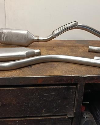 scarico completo per Moto Guzzi Lodola regolarità 