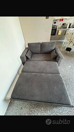 Divano letto matrimoniale salvaspazio - nuovo
