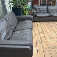 Coppia divani Poltrona Frau in pelle