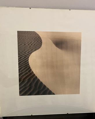Quadro moderno stile minimal con cornice a vista