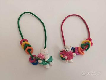 Elastici per capelli con gatti