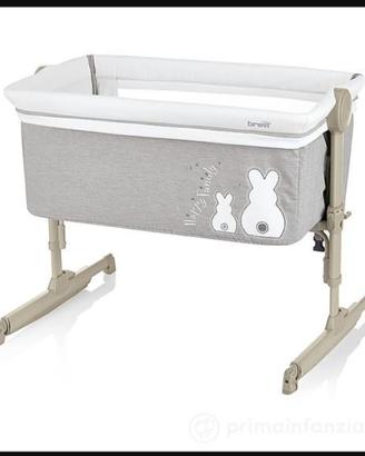 Culla neonata fianco letto 