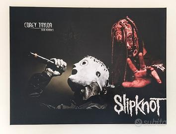 Quadro Canvas Corey Taylor Slipknot 60x80