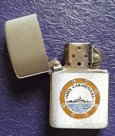 accendino zippo  da collezione nave carabiniere