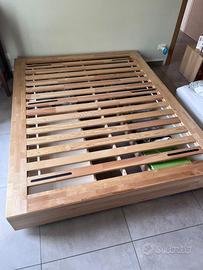 Letto matrinoniale ikea Mandal 160x200