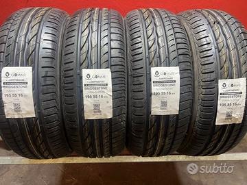 4 gomme 195 55 16 bridgestone a3139