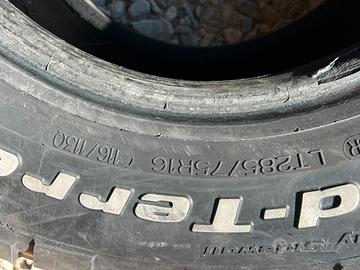 Gomme bf goodrich mud mk2 285/75-16