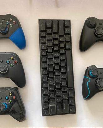 Lotto Gaming: Tastiera Meccanica RGB + 3Controller