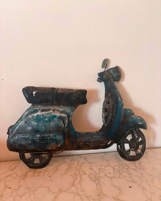 Quadro in metallo Vespa