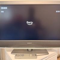 Sony BRAVIA 32” LCD + Fire TV Stick + 2 telecomand