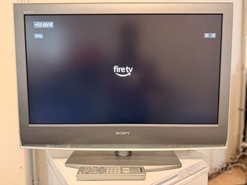 Sony BRAVIA 32” LCD + Fire TV Stick + 2 telecomand