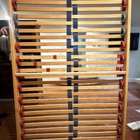 Rete letto da una piazza e mezza con doghe