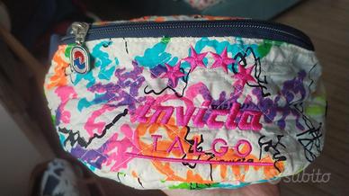 Marsupio vintage anni 80 invicta (base bianca)