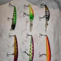 Minnow pesca spinning