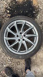 Cerchie e gomme alfa romeo giulia due misure di +