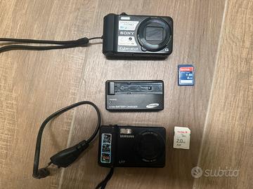 Cybershot DSC HX7V + samsung L77