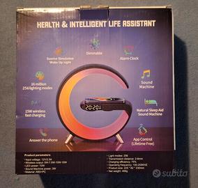 LAMPADA HI TECH CON CARICATORE CELLULARE WIRELESS