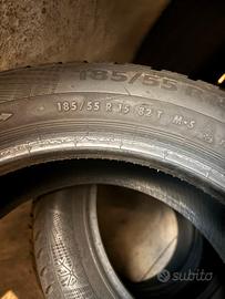 185/55/15 continental invernali
