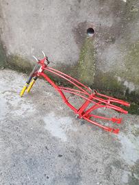 telaio  bici  vintage  chopper 