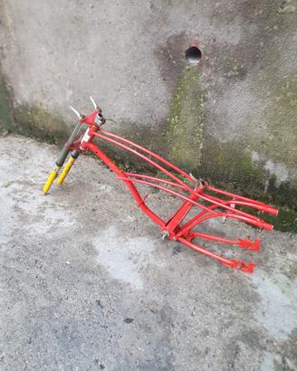 telaio  bici  vintage  chopper 