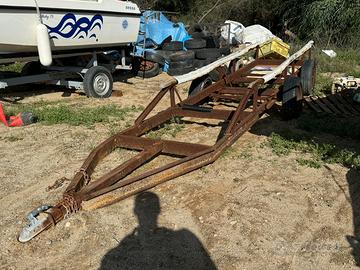 Carrello da alaggio/varo per barca o gommone