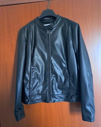 giacca donna in pelle 