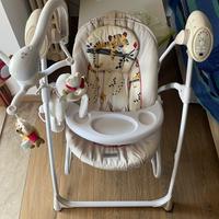 sdraietta altalena musicale carillon Foppapedretti