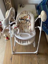 sdraietta altalena musicale carillon Foppapedretti