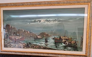 DEVITY dipinto  scena marina 140x75 cm