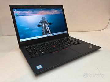 Notebook Lenovo Touch i5-8 16gb ssd 240 W11