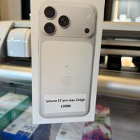 Iphone 17 Pro Max sigillato 256GB