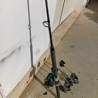 Canna da traina 6 12 lb mulinello shimano
