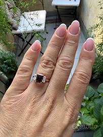 Anello nuovo in oro 585 (14 kt) con etichetta orig