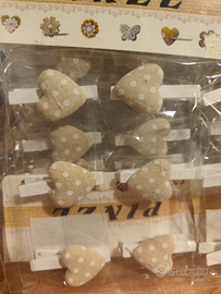 Mollettine chiudi pacco segnaposto