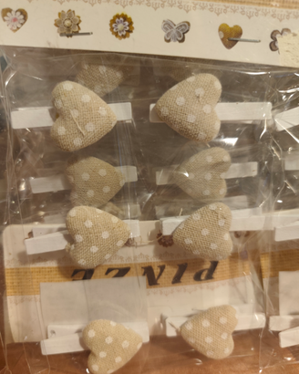 Mollettine chiudi pacco segnaposto