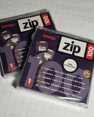 Dischi Iomega Zip 100 Mb - 3 pezzi