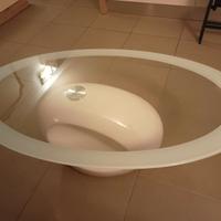 TAVOLINO SOGGIORNO VETRO TRASPARENTE