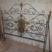 letto in ferro battuto 