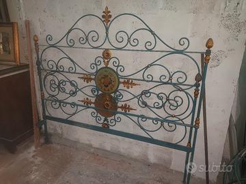 letto in ferro battuto 