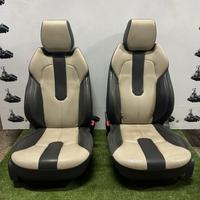 Tappezzeria pelle range rover evoque dynamic bicol