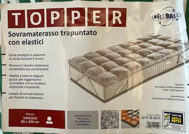 Topper letto singolo